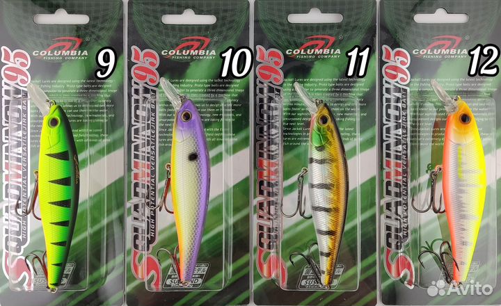 Воблер Jackall Squad Minnow 95SP