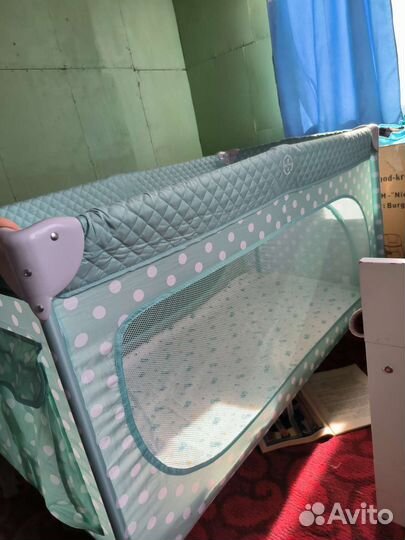 Кроватка манеж складная