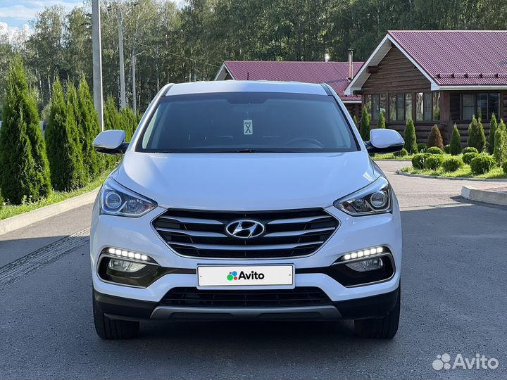 Hyundai Santa Fe 2.4 AT, 2017, 180 600 км