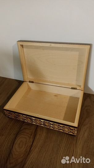 Деревянная шкатулка СССР