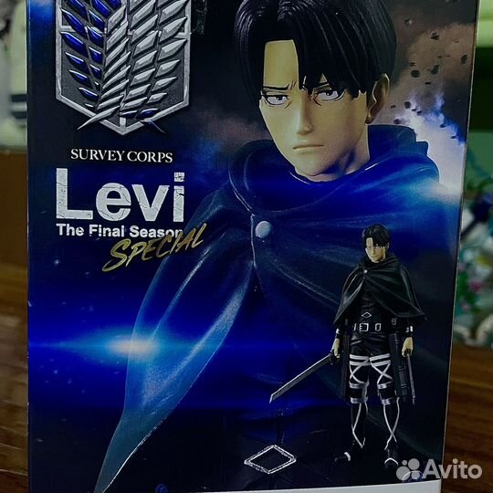 Оригинальная аниме фигурка Леви Аккерман
