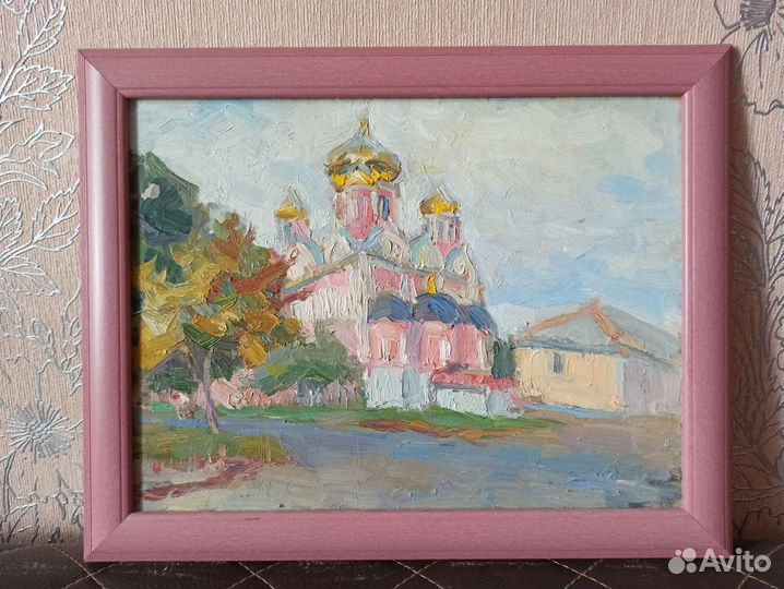 Городской пейзаж, Летний день, А. Чурсин