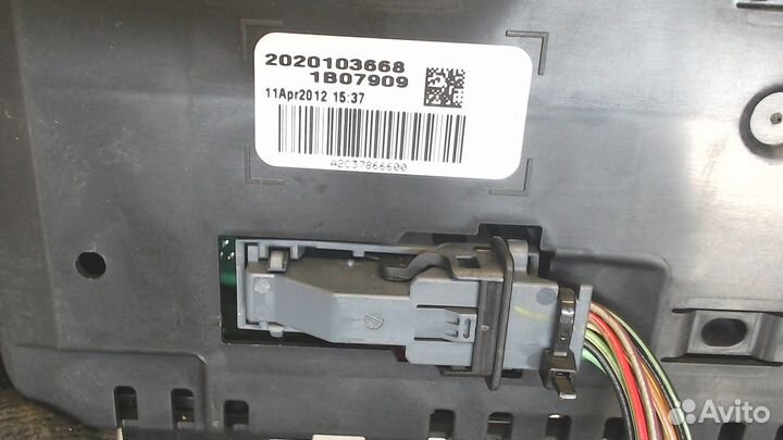 Щиток приборов Chevrolet Volt, 2012