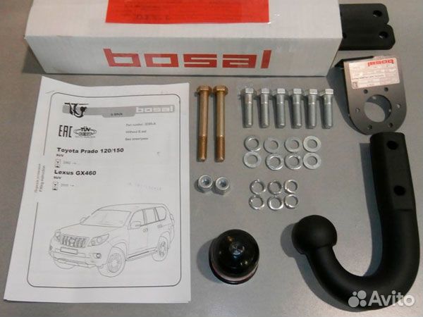 Фаркоп установка тсу Lexus GX 460, 2009-2013 Bosal