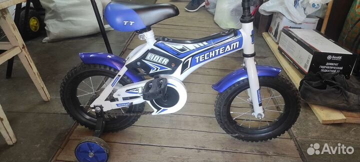 Детский велосипед Tech Team 12 дюймов