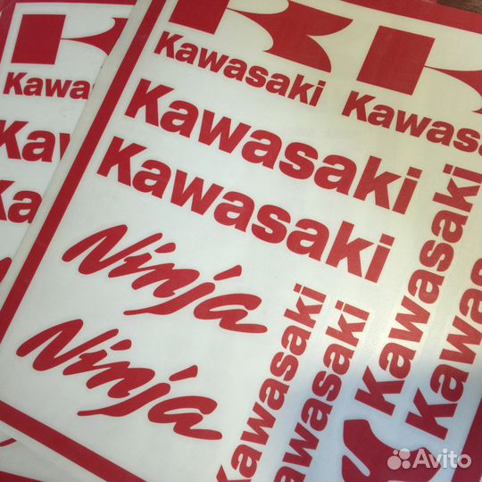 Наклейки Kawasaki Ninja