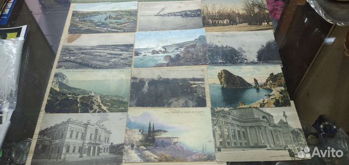 Старинные открытки Виды Крыма и Волги