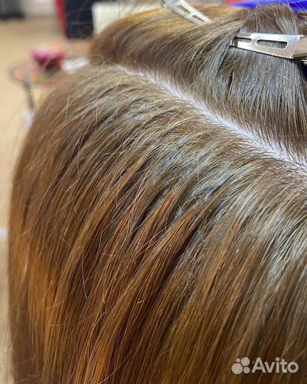 Наращивание волос/сложное окрашивание