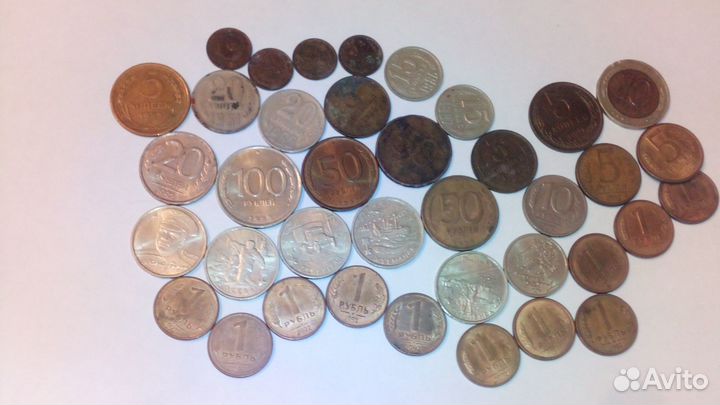 Старинные монеты 1955-2000г