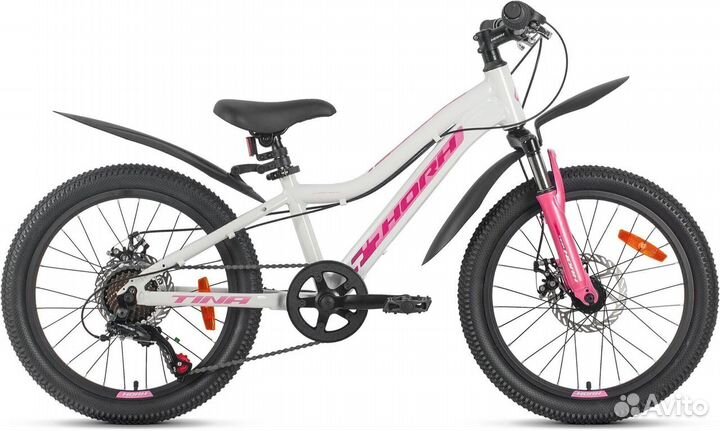 Велосипед horh tina TAD 20 (2023) White-Rose Red V