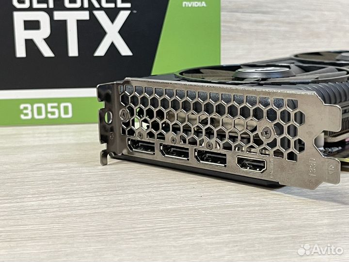 RTX 3050 на гарантии