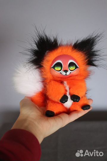 Игрушка ручной работы - котенок