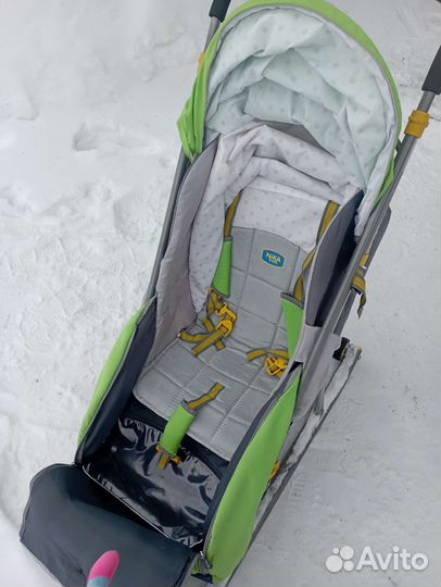 Санки коляска ника