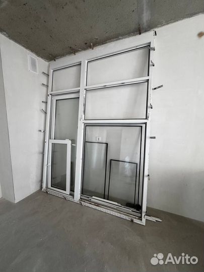 Дверь балконная пвх бу