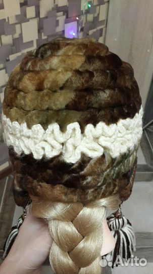 Шапка мутон