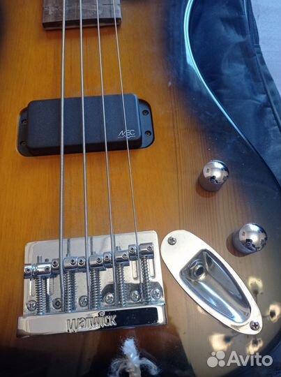 Бас гитара warwick 5 струн streamer rock bass
