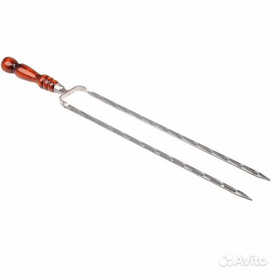 Двойной шампур-вилка