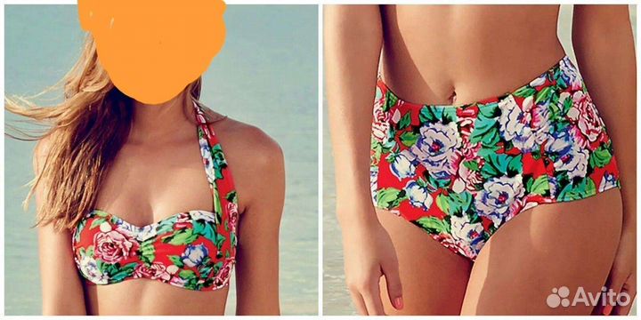 Купальник. Халат для пляжа