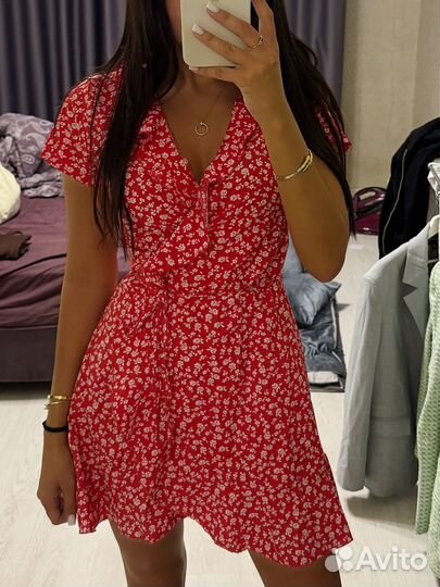 Платья сарафаны на запах lime h&m