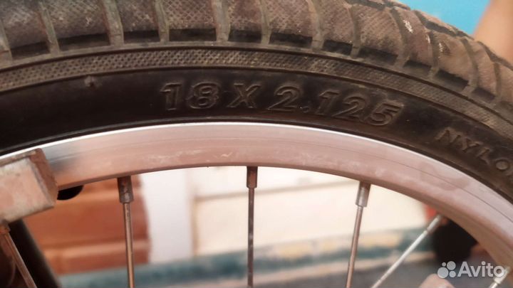 Детский велосипед колеса 18 дюймов