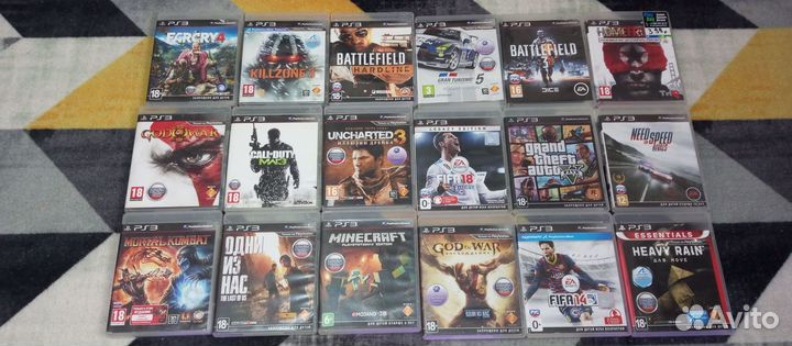 PS3 Игры диски