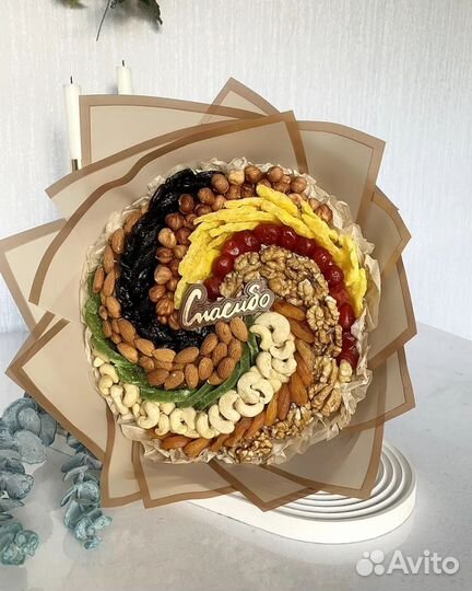 Съедобные букеты, сладкие, колбасные