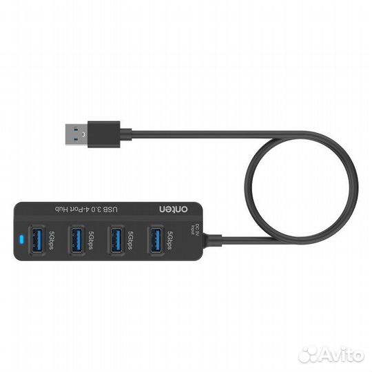 Переходник 4-портовый USB 3.0 концентратор USB 3.2