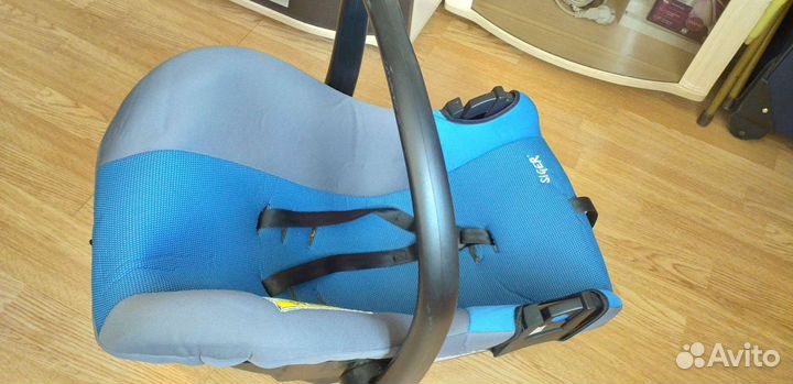 Автолюлька Siger Эгида Люкс цв.синий гр.0+