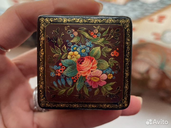 Шкатулки букет и утро