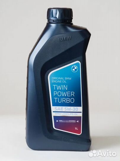 BMW twin power 5W30 Ll04 дизель новая этикетка