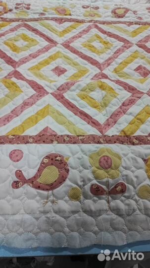 Стежка лоскутных одеял, покрывал, тканей