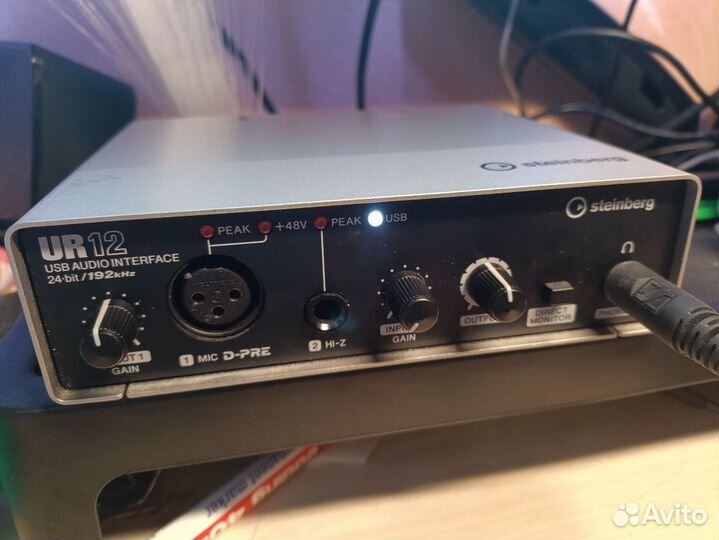 Внешняя звуковая карта Steinberg UR12