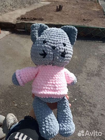 Вязаные игрушки ручной работы