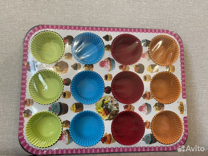 Форма для выпечки кексов