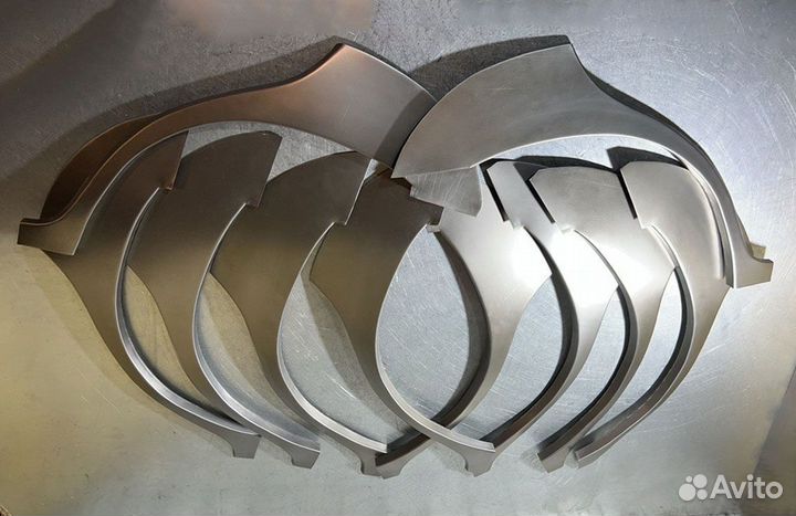 Ремонтные пороги и арки для Волга Родники