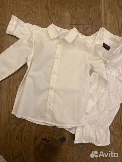Рубашка белая 110