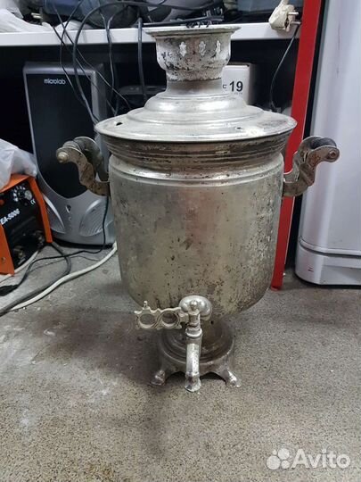 Самовар угольный старинный