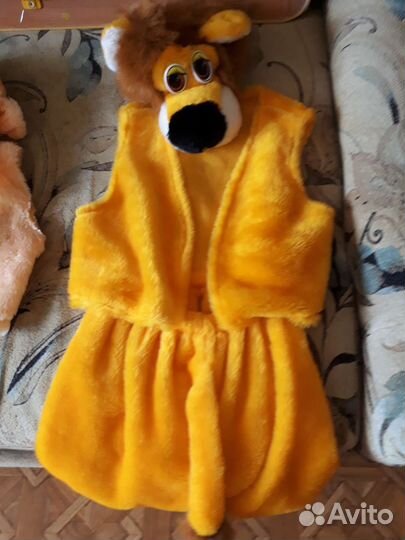 Костюм львенка и кабанчика