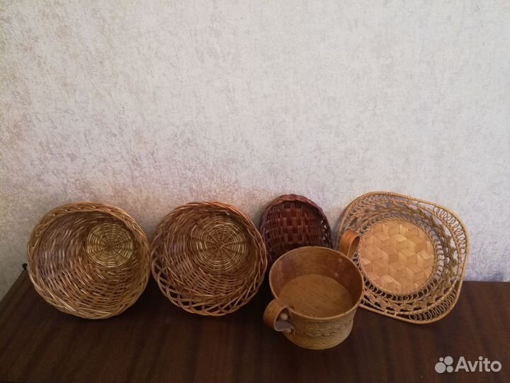Изделия из соломмки и бересты