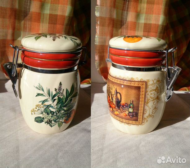 Ёмкости с плотной крышкой Керамика Новые