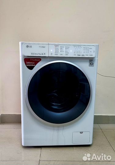 Стиральная машина LG на 7кг с паром
