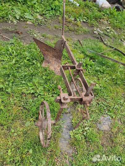 Конный плуг старинный СССР