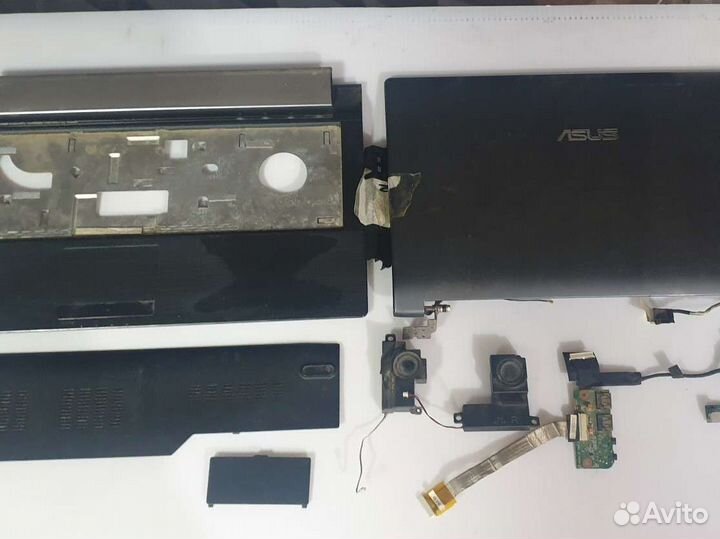 Разбор ноутбука asus N53D б/у