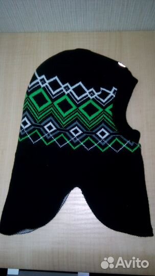 Шапка-шлем зимняя