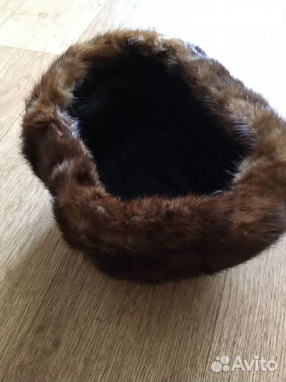 Шапка из натуральной норки