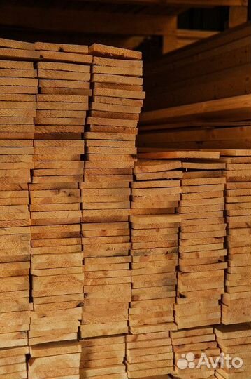 Доска сухая строганая 50х150