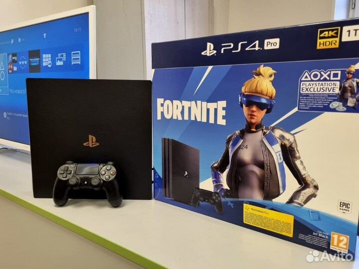 Sony Playstation 4 PRO 72 ревизия