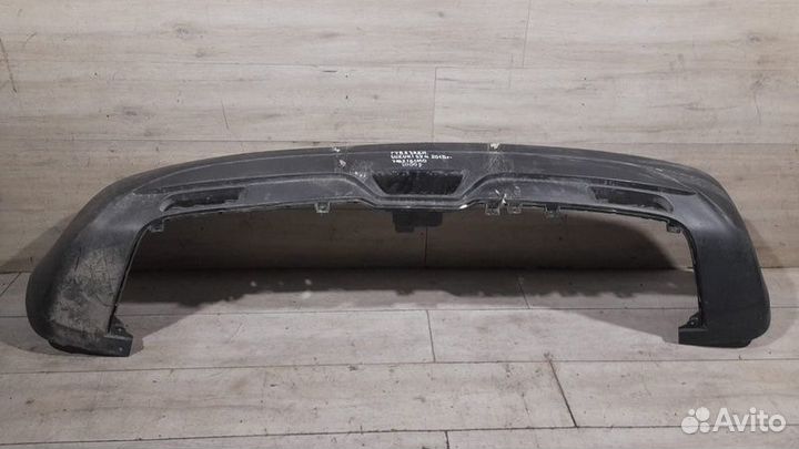 Губа заднего бампера задняя Suzuki Sx 4 С 2013