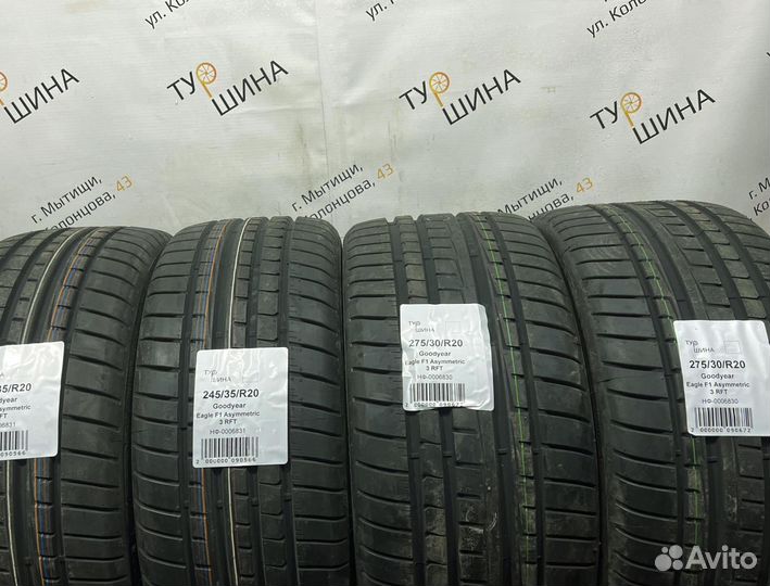 Goodyear Eagle F1 Asymmetric 3 275/30 R20 94Y