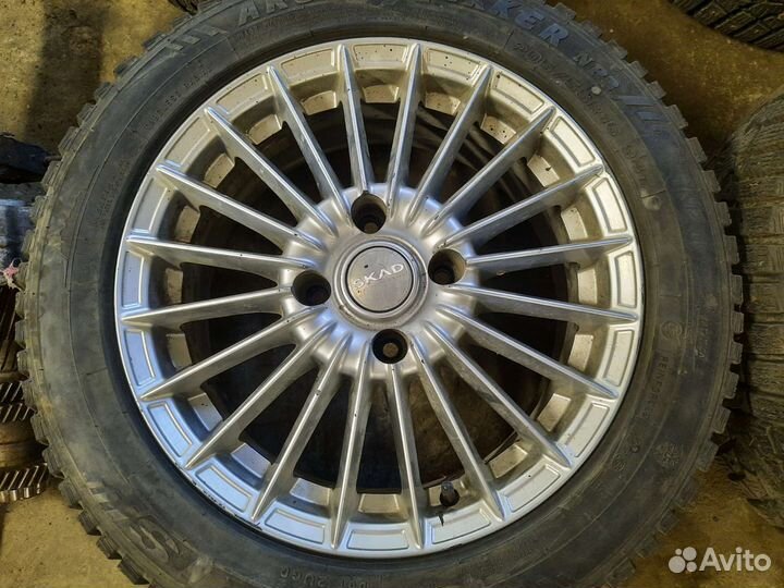 Диски литые r16 4114,3 skad